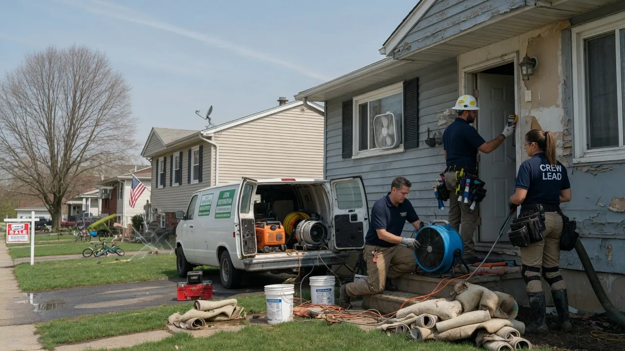 Flood Cleanup in Sherman, ME near me