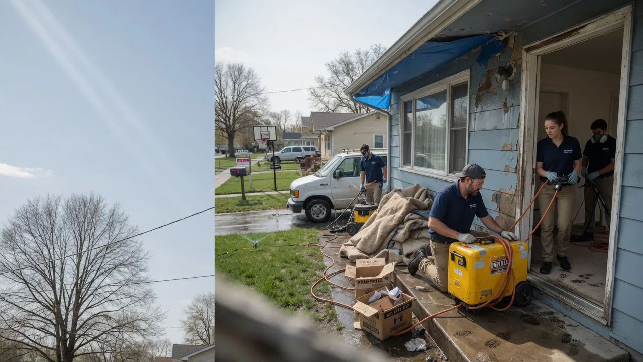 Basement Flood Cleanup in Sherman, ME near me